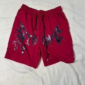 Romwe‎ Men's Red Shorts medium